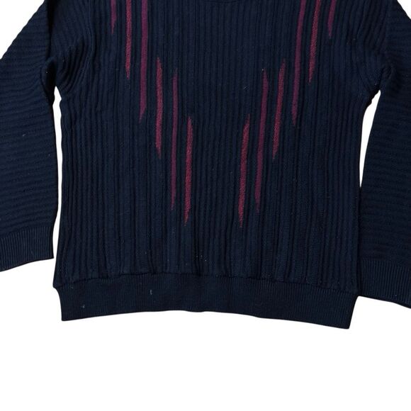 American Vintage 80s Cooper Wool Blend Grunge Sweater Mens Small - Picture 4 of 4